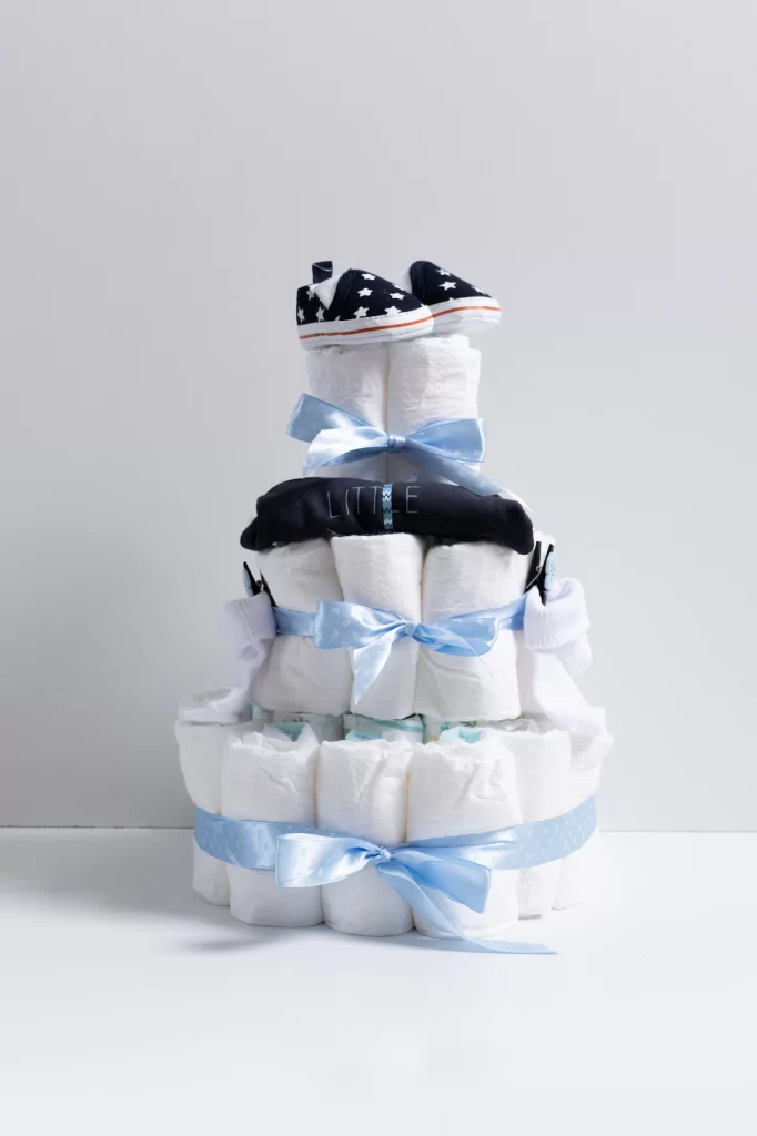 Luiertaart jongens blauw